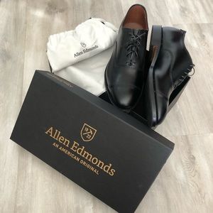 Allen Edmonds Black Park Avenue Oxfords